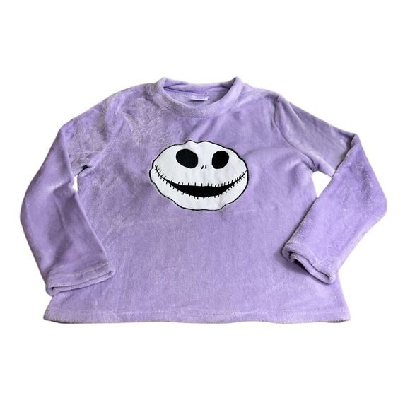 Disney Tops - Women's Disney 100 Nightmare Before Christmas Jack Skellington Top Sz M Purple